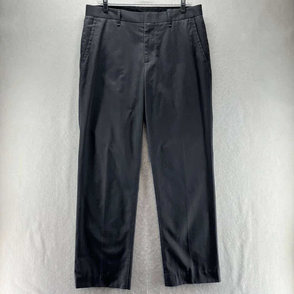 Bonobos Pants Mens Sz 32 Chino Straight Fit Stretch Twill Cotton Gray